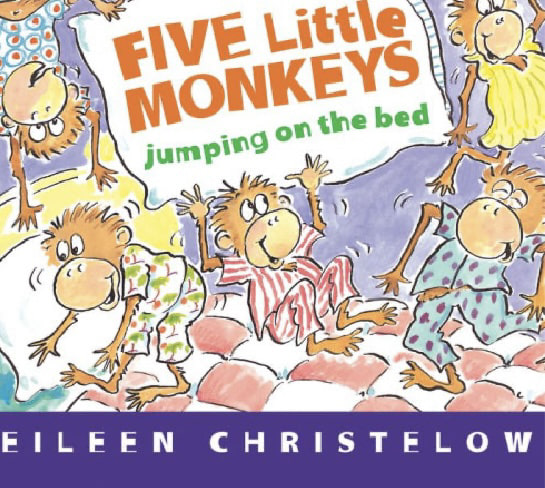 Five Little Monkeys Jumping on the Bed by Eileen Christelow, Board Book | Barnes & Noble®
