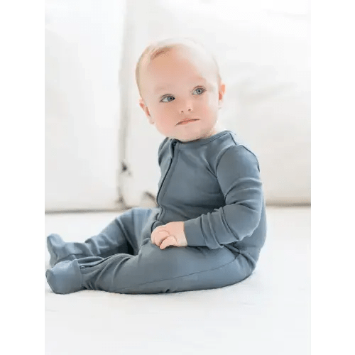 Peyton Zipper Sleeper - Harbor