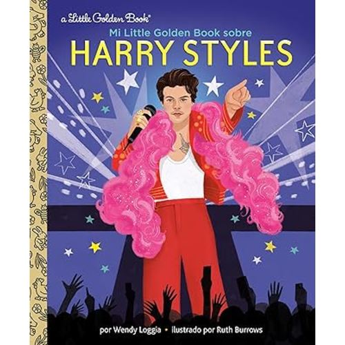Mi Little Golden Book sobre Harry Styles (My Little Golden Book About Harry Styles Spanish Edition) (Little Golden Book Biographies)