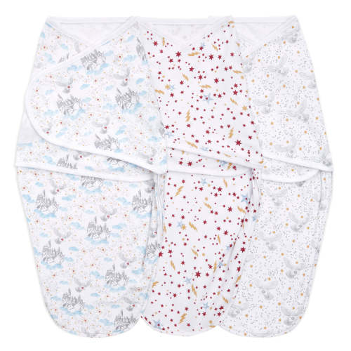 aden + anais Essential Cotton Wrap Swaddles 3 pack Harry Potter — buybuy BABY