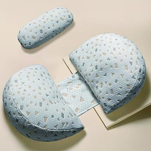 Pregnancy Pillow, Pregnancy Body Pillow for Sleeping, Maternity Side Sleep Pillow for Pregnant Women Back, Legs, Belly, HIPS Support - Grey