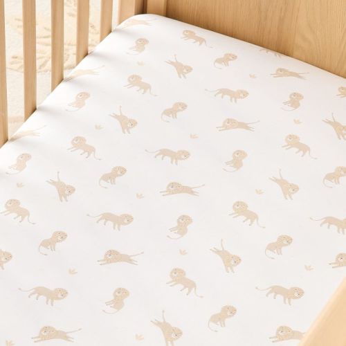 Lion Crib Fitted Sheet
