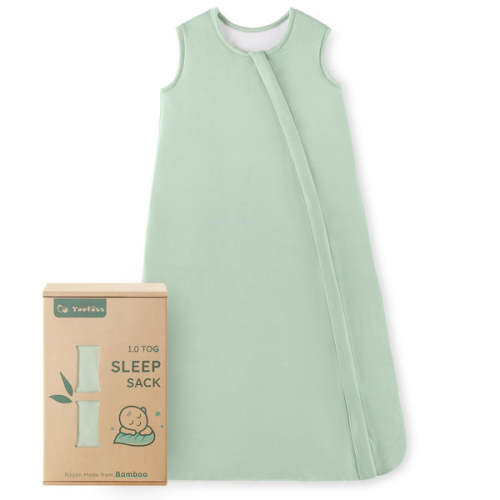 Yoofoss Rayon Made from Bamboo Baby Sleep Sack 1.0 Tog Baby Wearable Blanket