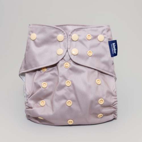 Solid Color: Essentials Pocket Cloth Diaper with Athletic Wicking Jersey, Grows with your Baby
