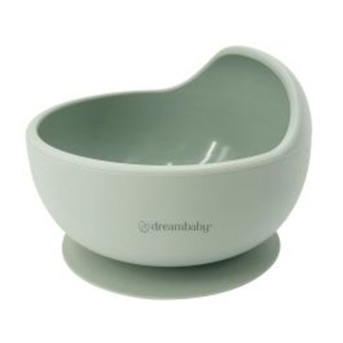 Silicone Scoop Suction Bowl - Seafoam
