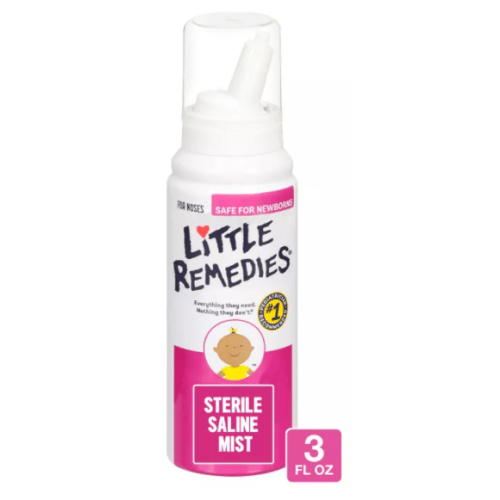 Little Remedies Saline Nasal Mist for Babies Stuffy Noses