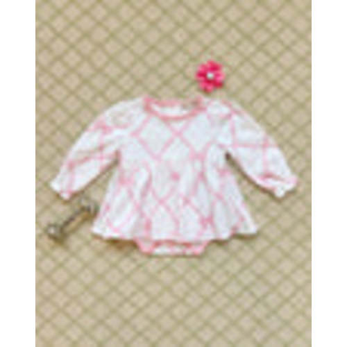 Long Sleeve Daisy's Diaper Cover Dress - Belle Meade Bow with Pier Par