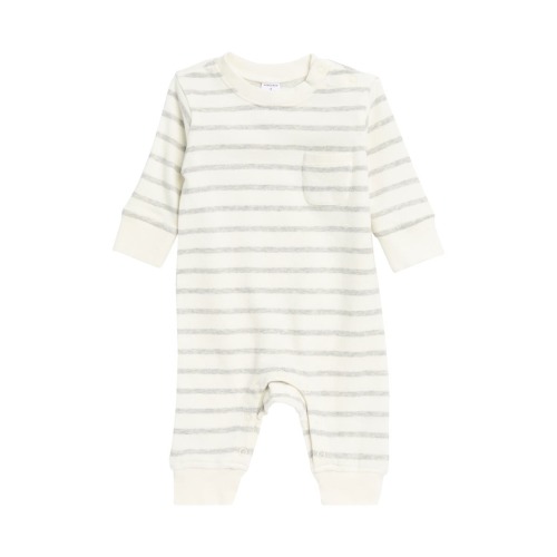Easy Pocket Cotton Romper, 3M