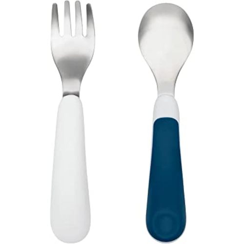 OXO Tot Fork & Spoon Set- Navy