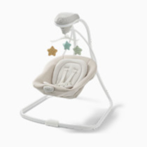 Graco Simple Sway Baby Swing - Soft Almond