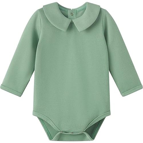 pureborn Baby Girls Boys Bodysuit Super Soft Cotton Romper 0-24 Months