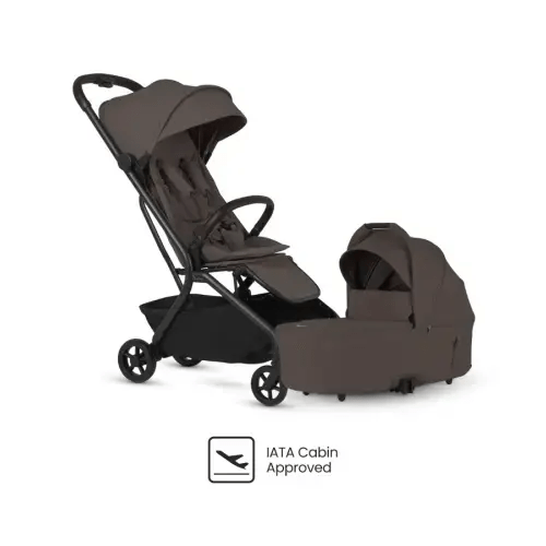 Nia Compact Travel Stroller - Chocolate