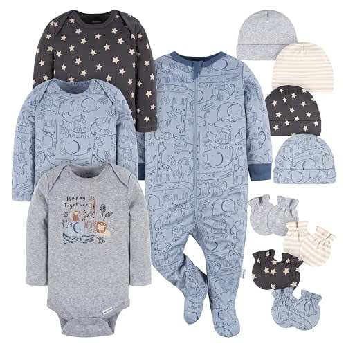 Gerber Baby Boys and Girls 12 Piece Layette Gift Set