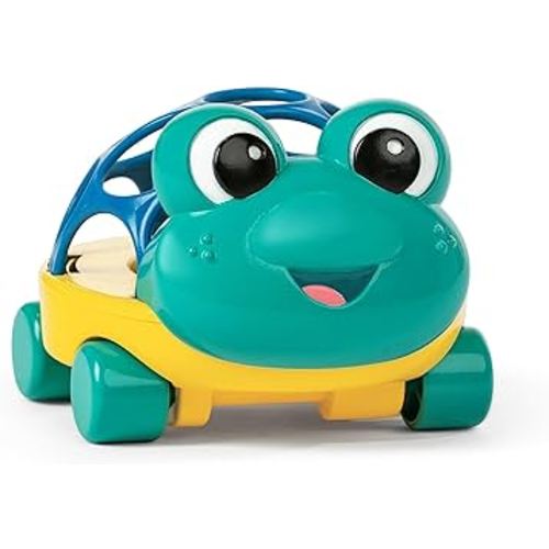 Baby Einstein Curious Car Neptune Oball Toy Car & Rattle, Ages 3 Months and Up