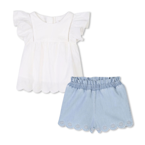 Chloe Cotton Tunic and Shorts Set | size: 12 M