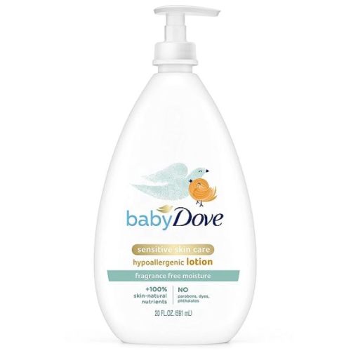 Baby Dove Face and Body Lotion for Sensitive Skin