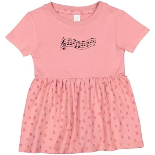 inktastic Music Staff Musical Gift Infant Dress