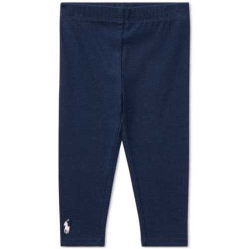 Baby Girls Stretch Cotton Leggings
