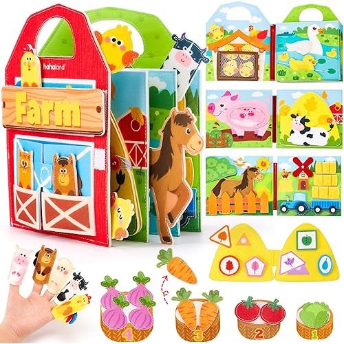 Farm Animals Busy Book