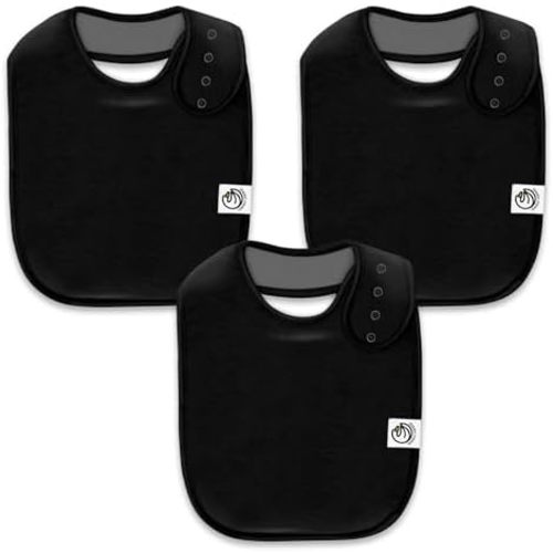 Premium Bandana Bibs for Baby, Newborns & Toddlers – 3-Pack, Softest, Absorbent, Adjustable, Unisex, Most Gifted Drool Bib