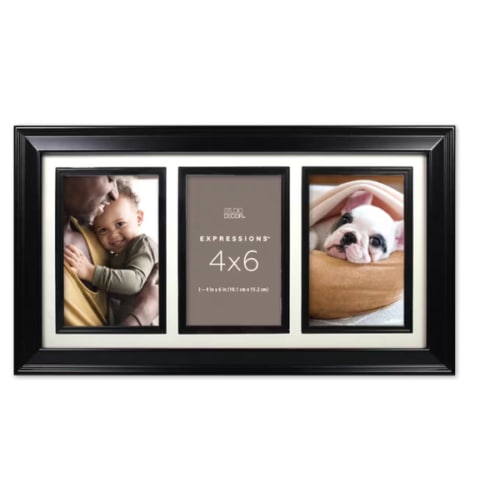 Expressions™ 3 Opening 4" x 6" Collage Frame by Studio Décor®