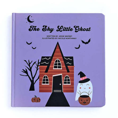 Lucy's Room Shy Little Ghost Halloween Board Book – Emerson and Friends