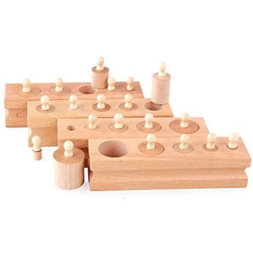 Toy: Montessori Mini-Cylinder Block Set