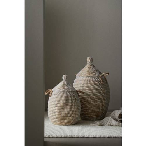 LARGE STORAGE BASKET WITH LID
