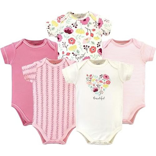 Touched by Nature Unisex Baby Organic Cotton Bodysuits