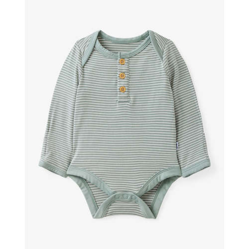 Willow Stripe Henley Bodysuit – Little Sleepies