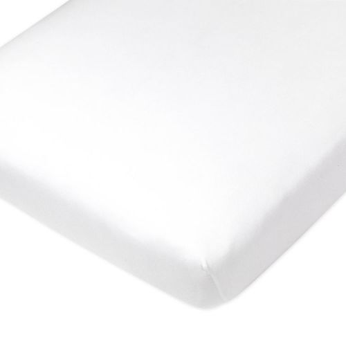 Honest Baby Organic Cotton Fitted Crib Sheet - Bright White