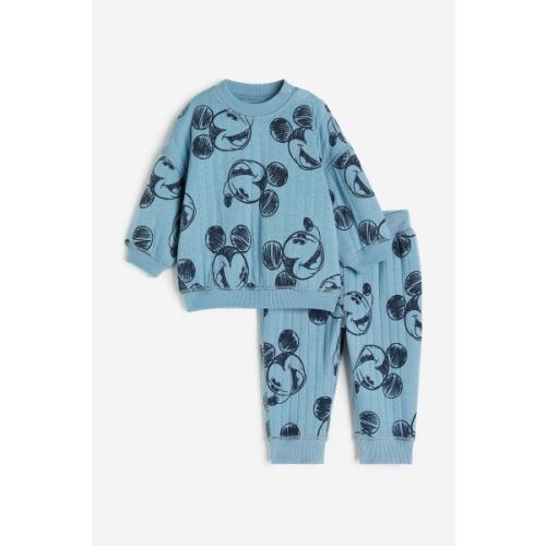 2-piece Patterned Sweatshirt Set