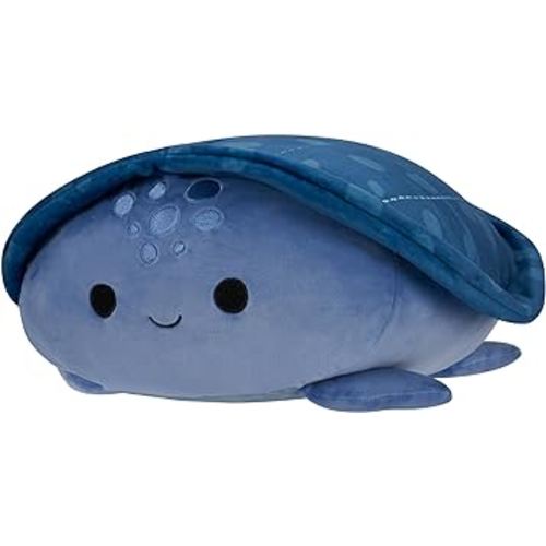 Squishmallows Stackables Original 12-Inch Truman Blue Leatherback Turtle - Ultrasoft Official Jazwares Plush