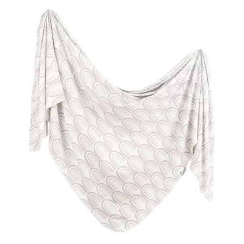 Copper Pearl Knit Swaddle Blanket - Everest
