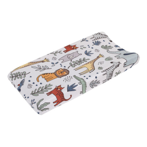 Carter's® Safari Party Super Soft Plush Changing Pad Cover | Wayfair