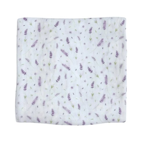 Bamboo Muslin Swaddle Blanket - French Lavender – Dear Perli
