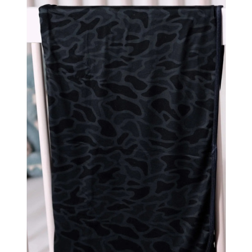 Baby Swaddle - Black Camo – BURLEBO