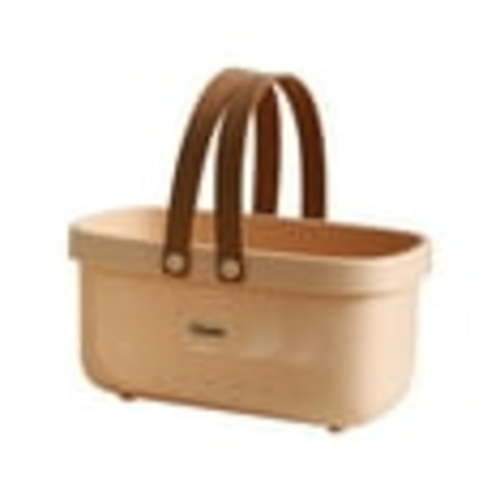 Bdday Plastic Storage Basket with Handle Portable Shower Tote Organizer Basket Bin for Bathroom Kitchen Dorm Room Bedroom