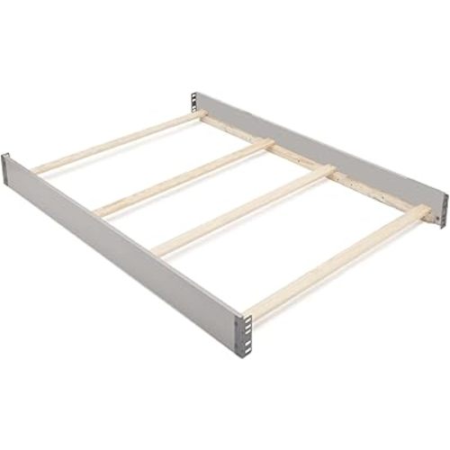 Full Size Conversion Kit Bed Rails for Juliette Crib by Delta Children - #0050 (Moonstruck Grey - 1351)