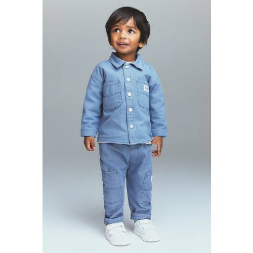 PATCH POCKET JEANS - 9-12mo