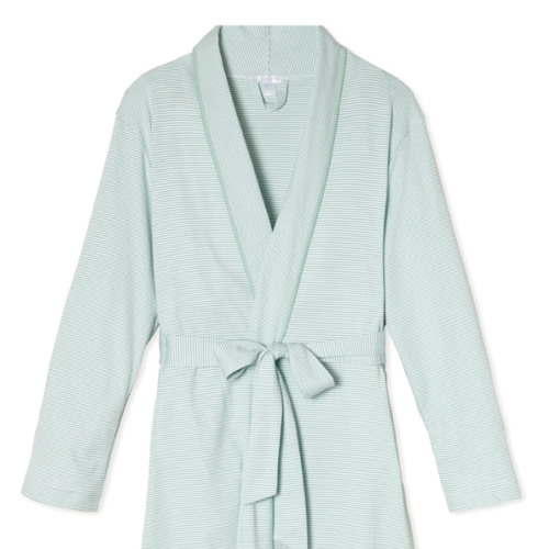 LAKE | Women | Pima Cotton Pajamas | Parisian Green Pima Robe