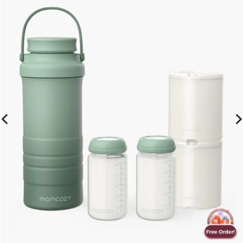 Portable Breast Milk Cooler | 22oz Capacity for Outdoor Travel Feeding