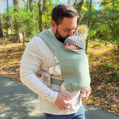 Green Baby Carrier | Ergonomic Soft Structured Carrier