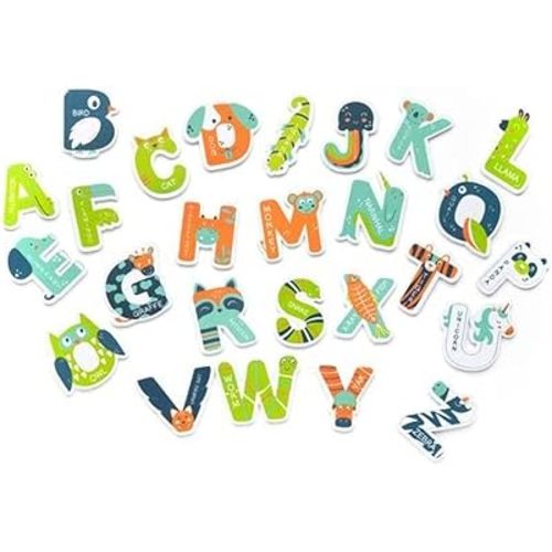 Stephen Joseph, Floating ABC Foam Bath 35-Piece Toy Set, Blue (SJ1148)
