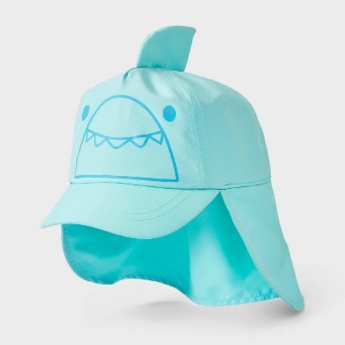 Toddler Boys' Shark Swim Hat - Cat & Jack™ Blue 12-24M