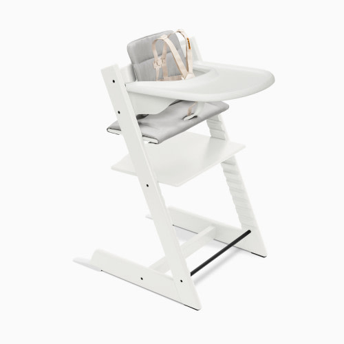 Stokke Tripp Trapp High Chair Complete² - White / Anthracite Cushion/ White Tray