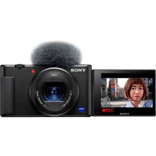 Sony - ZV-1 20.1-Megapixel Digital Camera for Content Creators and Vloggers - Black