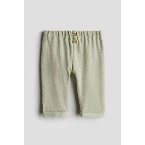 BUTTON-FRONT PANTS