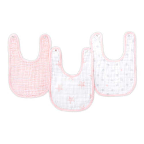 Muslin Snap Bib Set