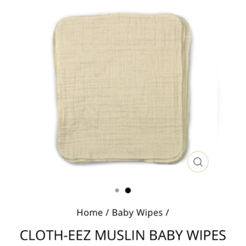 Muslin Baby Wipes